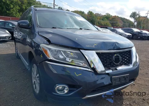 2014 Nissan Pathfinder Sl z USA, uszkodzony, nr VIN 5N1AR2MMXEC642200